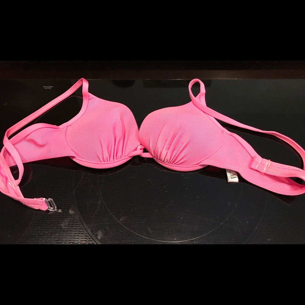Athena Bikini top. Size 10 push-up Pink